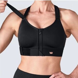 SheFit Flex Black Women's Sports Bra